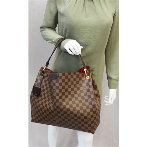 louis vuitton graceful damier ebene mm|louis vuitton graceful mm handbag.